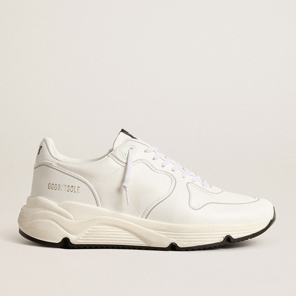 Golden Goose Bio-based Running Sole Sneakers With White Star And Heel Tab GWF00126.F003953.10100