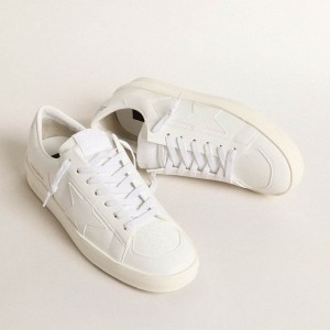 Golden Goose Bio-based Stardan Sneakers With White Star And Heel Tab GWF00128.F003951.10100