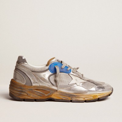 Golden Goose Dad-Star Sneakers Silver GMF00199.F001211.70137