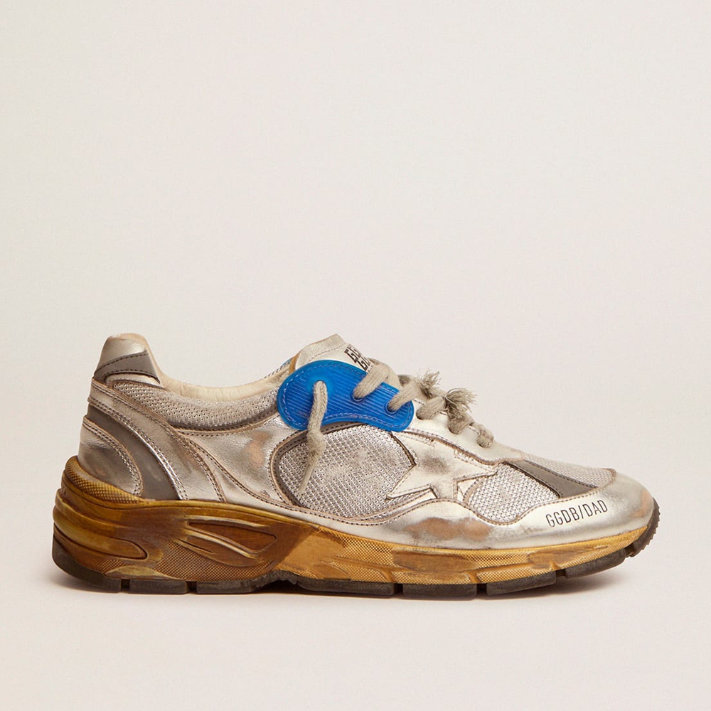 Golden Goose Dad-Star Sneakers Silver GWF00199.F001211.70137