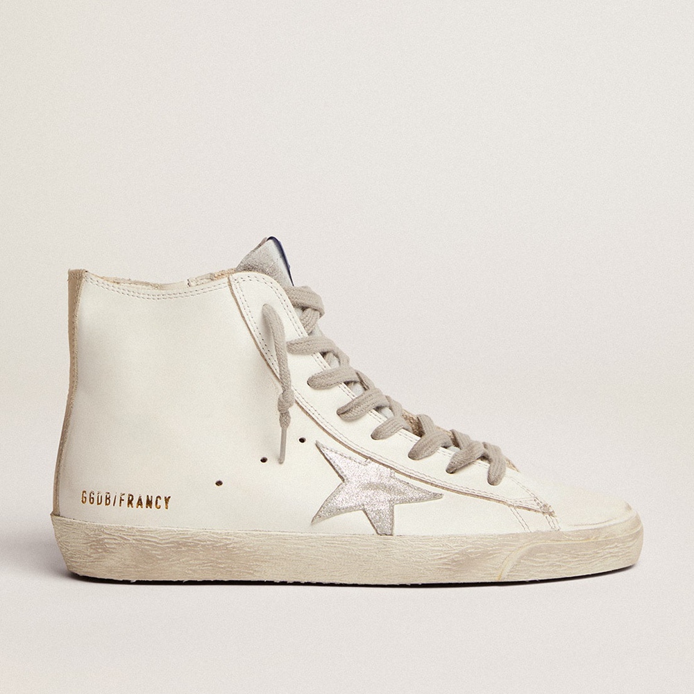 Golden Goose Francy Sneakers Leather With Suede Star GWF00113.F000319.10274