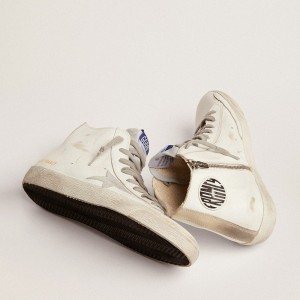 Golden Goose Francy Sneakers Leather With Suede Star GWF00113.F000319.10274