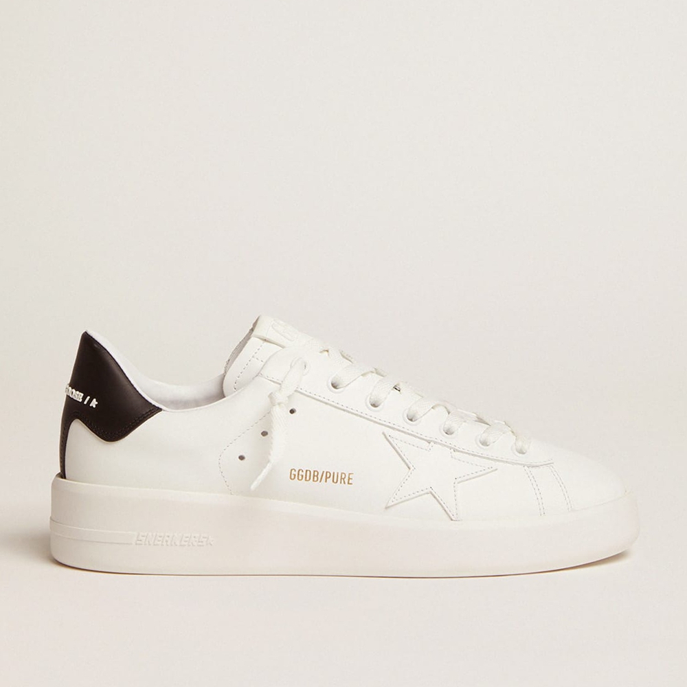 Golden Goose Purestar Sneakers With Black Heel Tab GWF00197.F000537.10283