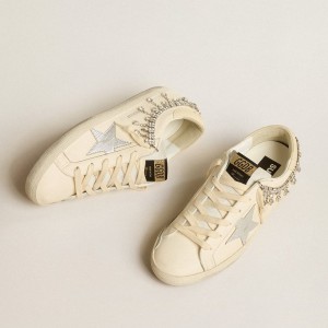 Golden Goose Sneaker Rhinestones Super-Star LTD Sneakers For Women GWF00101.F005192.11665