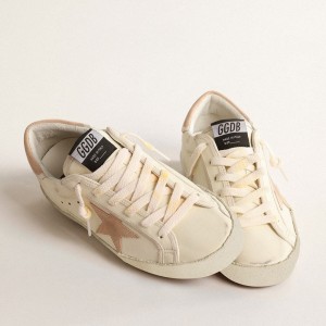 Golden Goose Super-Star LTD Sneakers In Nappa With Suede Star And Heel Tab GWF00101.F004655.11528